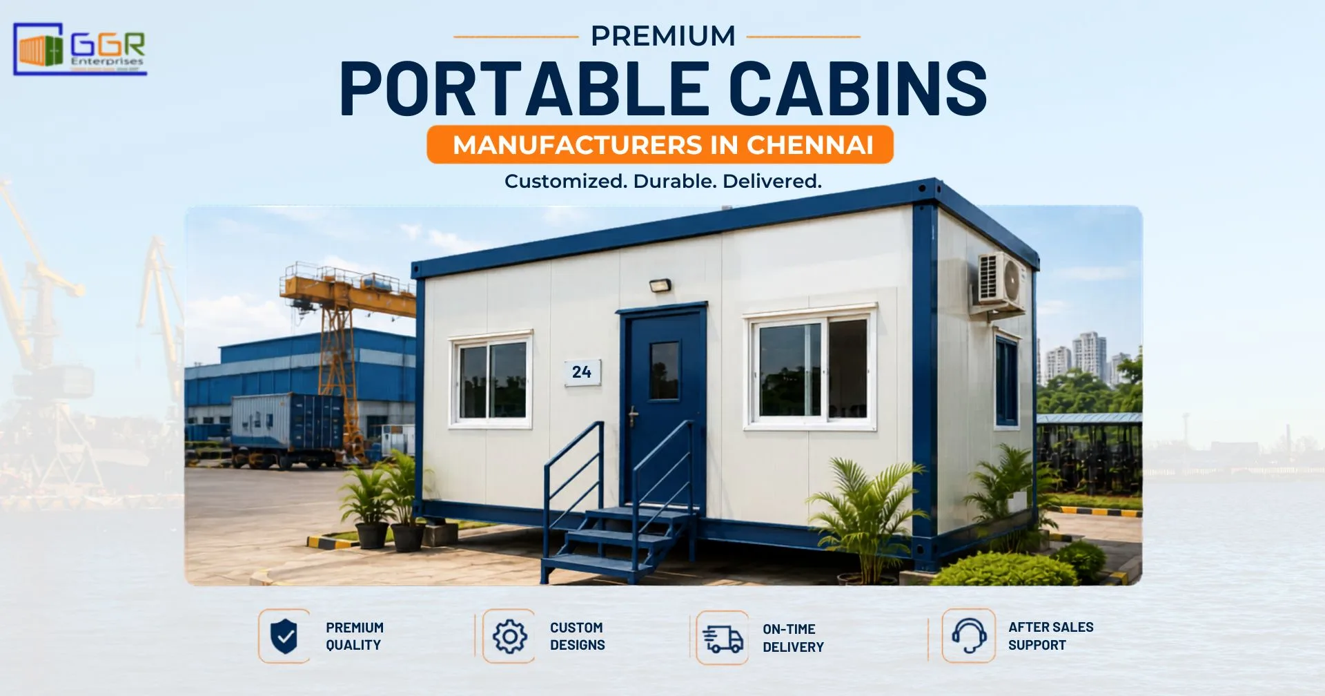 Premium Portable Cabin Manufacturers in Chennai