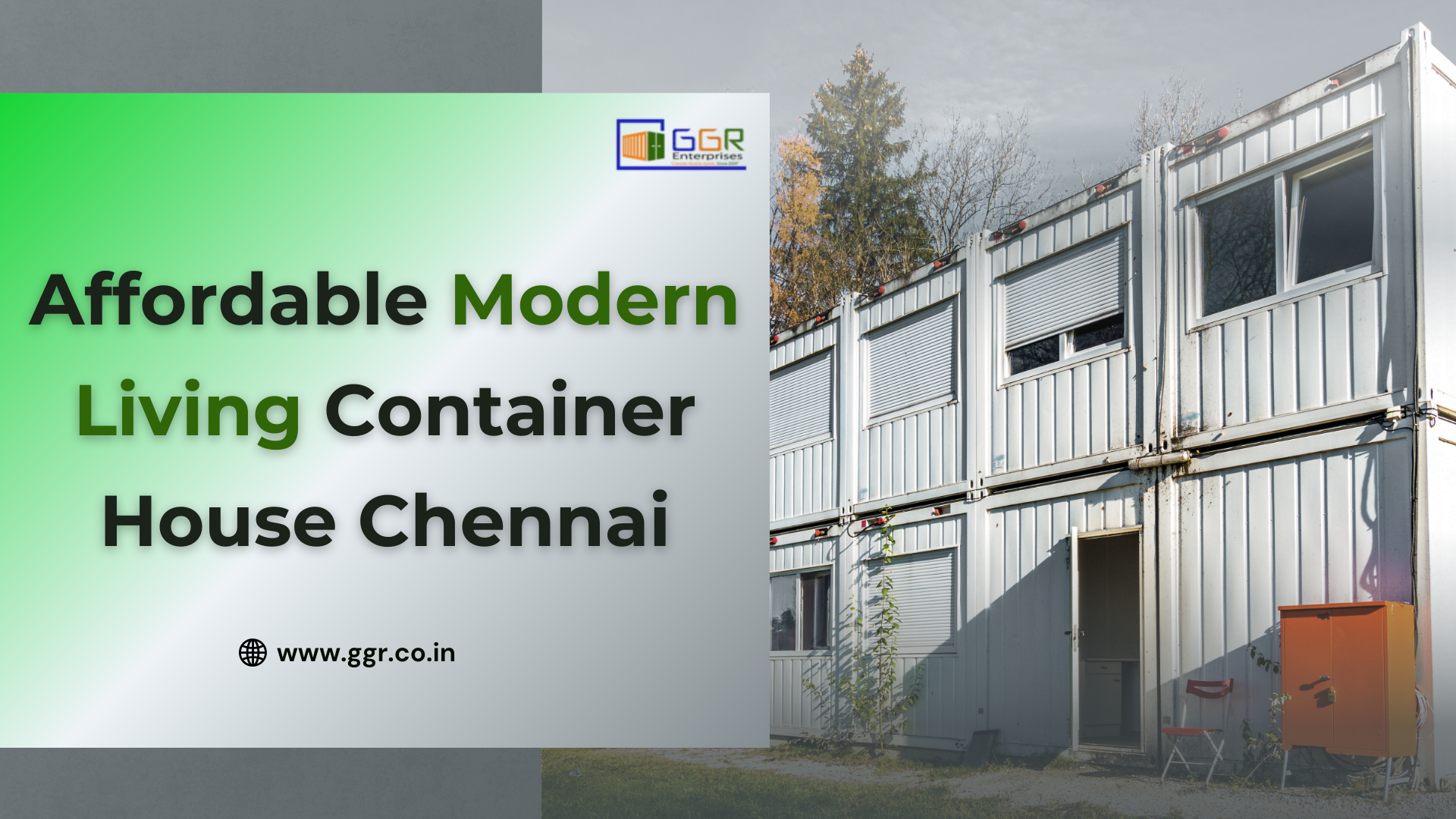 2.Transform 20-foot container into a fully functional Porta Cabin