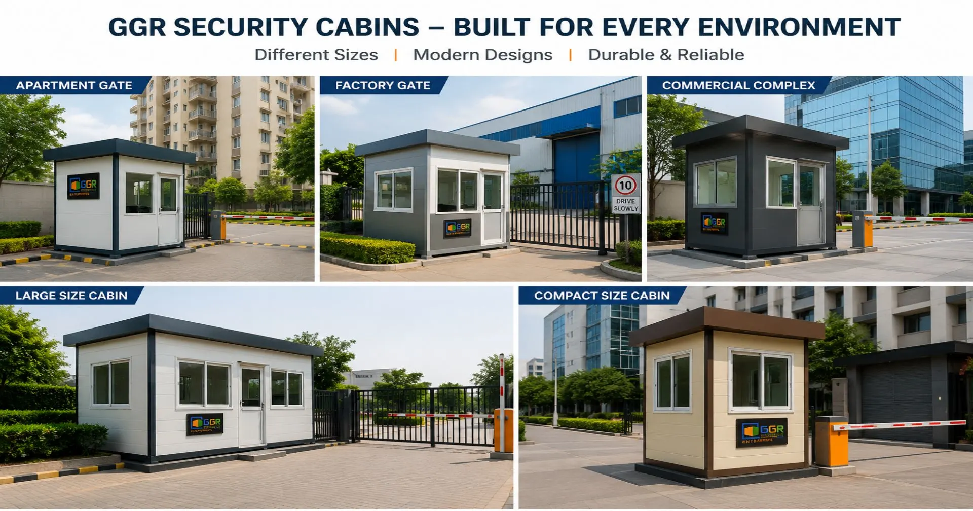 portable security guard cabin