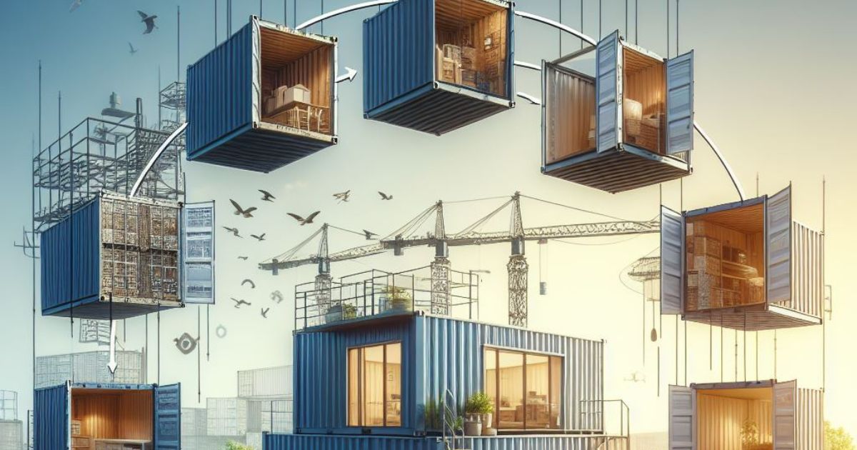 living in a shipping container home